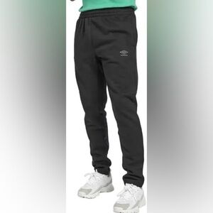 Umbro Black tapered knit Training Pants Workout XXL Track pants